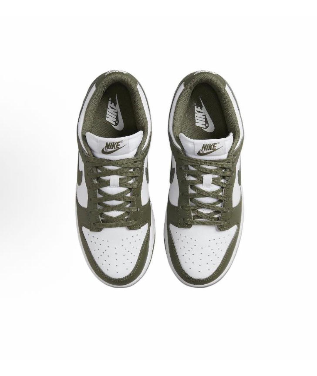 NIKE Зеленые кожаные кеды, фото 3