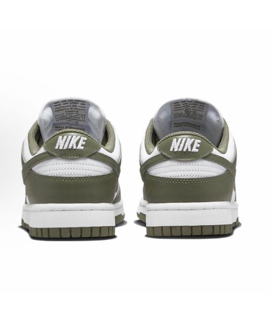 NIKE Зеленые кожаные кеды, фото 4