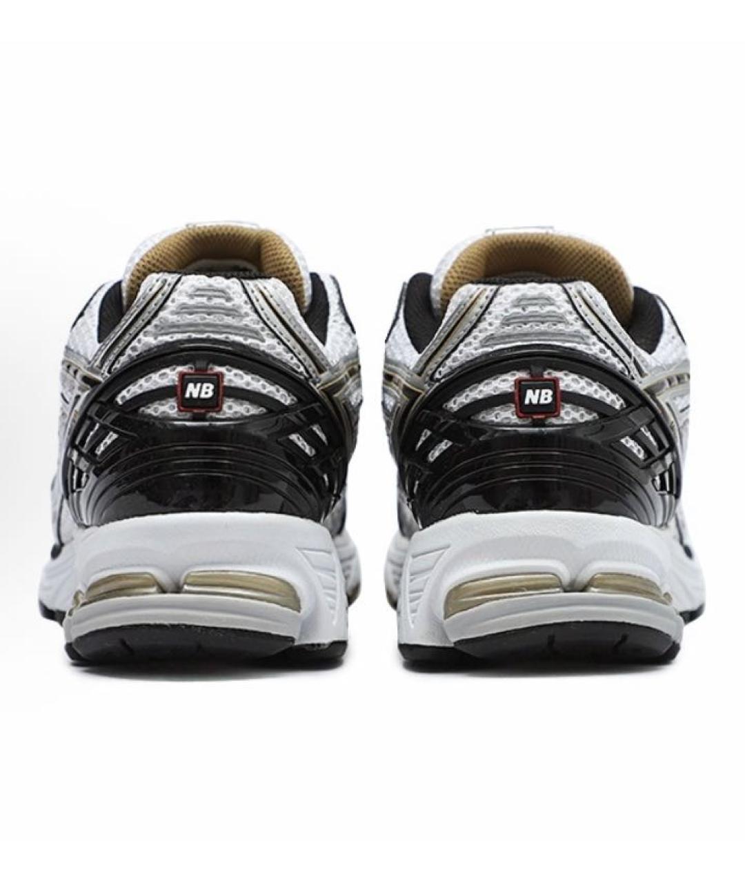 NEW BALANCE Серые синтетические низкие кроссовки / кеды, фото 4