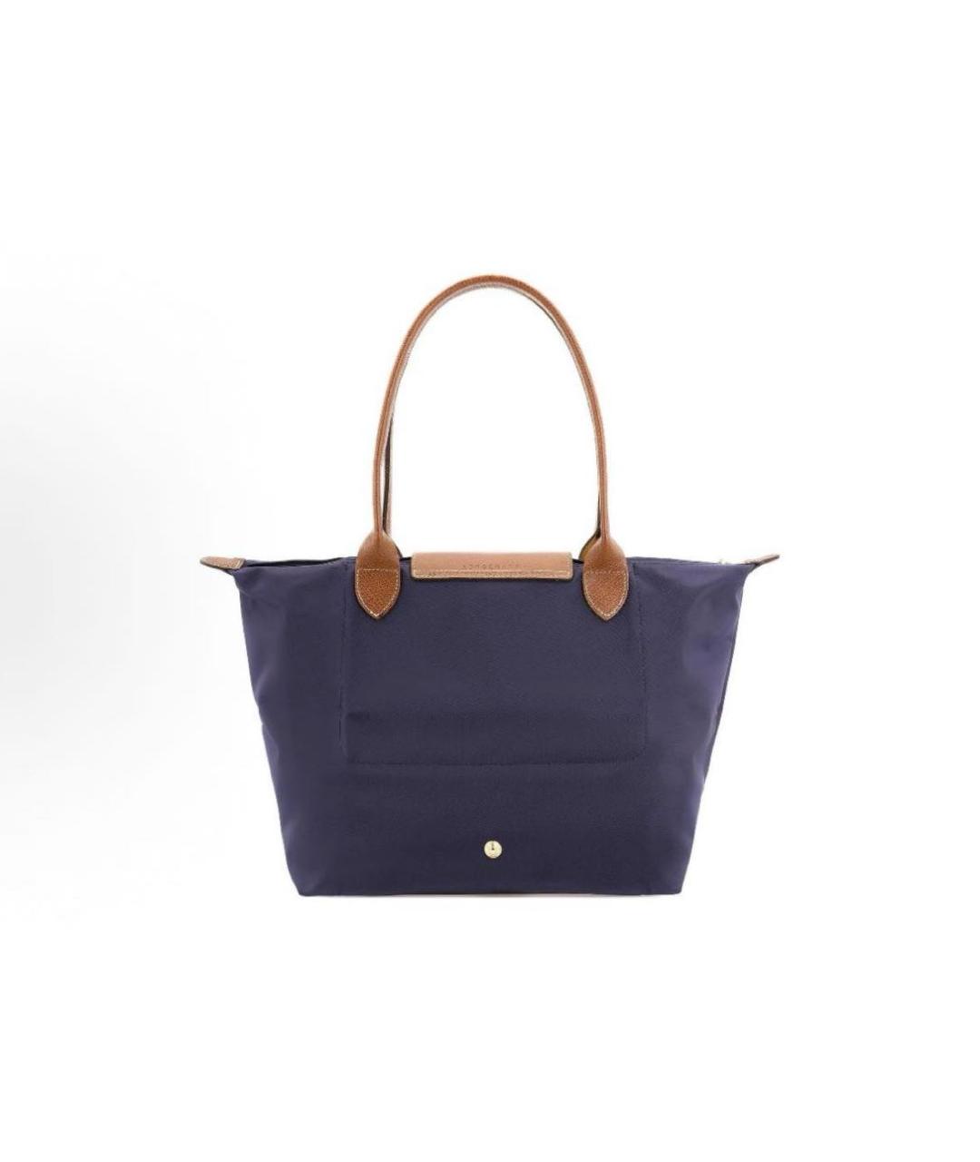 LONGCHAMP Темно-синяя сумка тоут, фото 3
