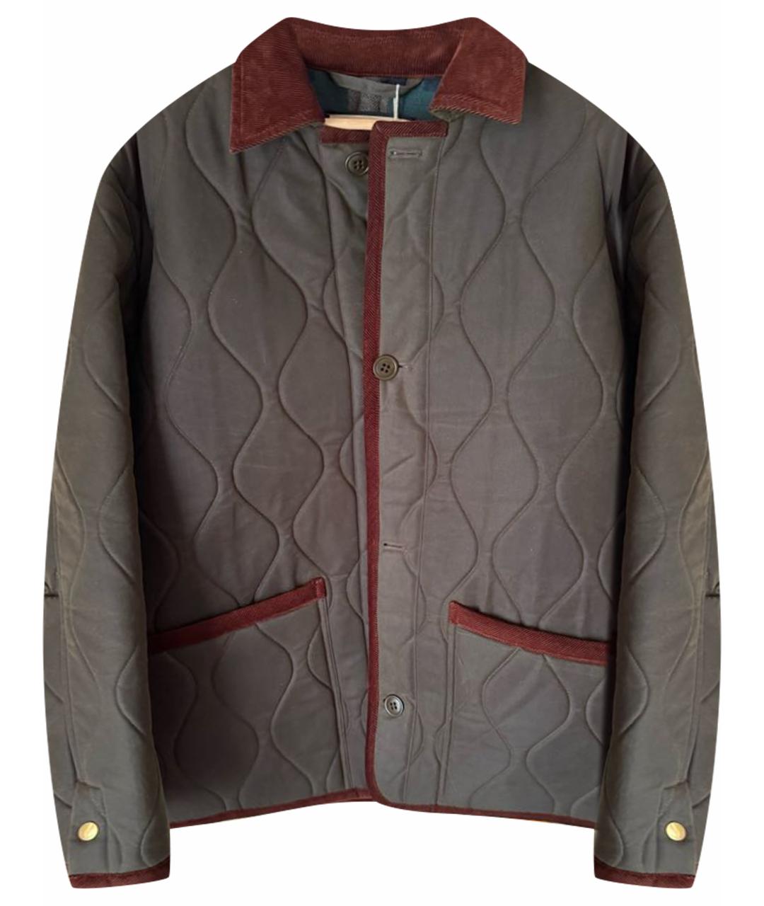 GUCCI Зеленая шерстяная парка, фото 1