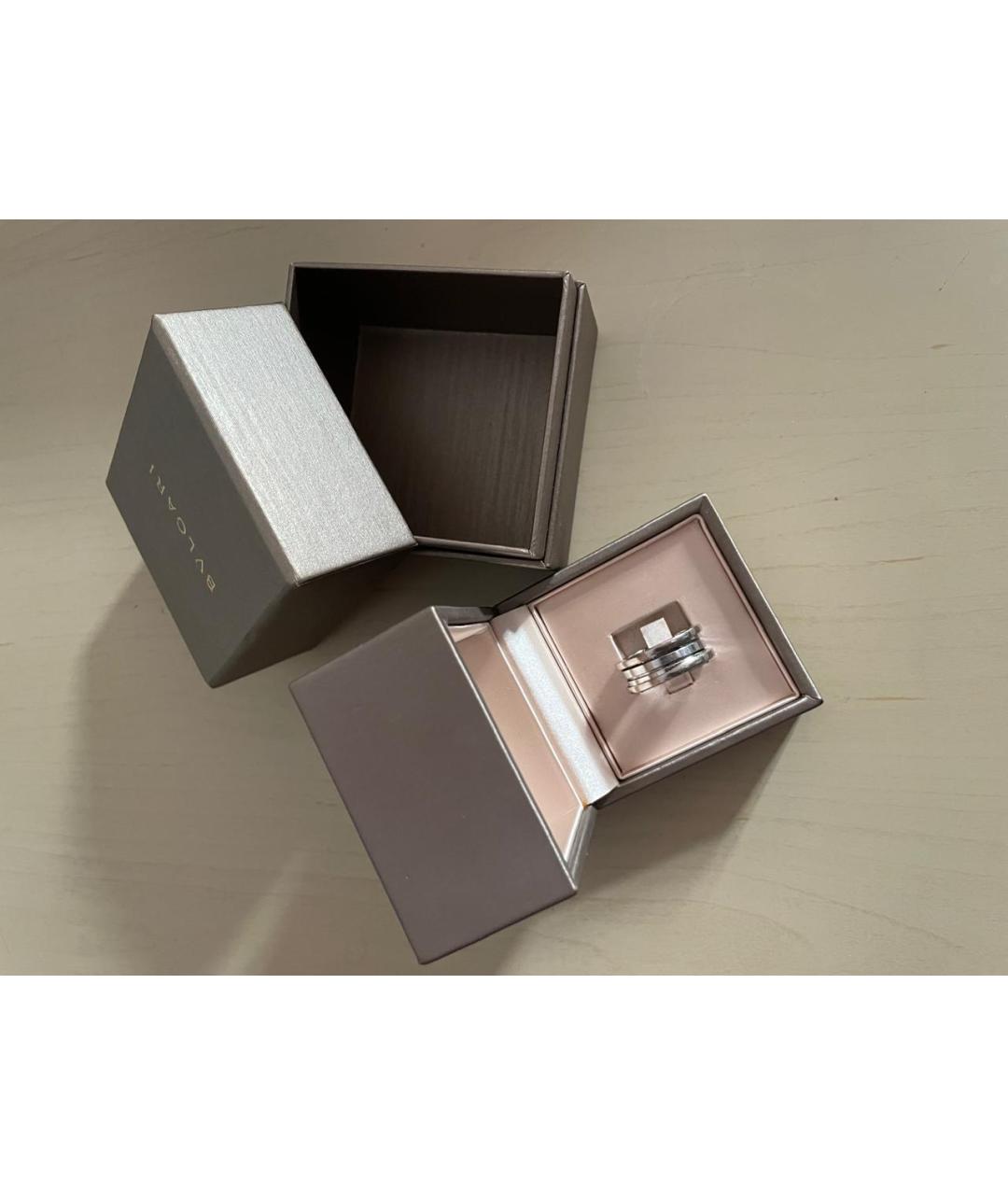 BVLGARI Кольцо из белого золота, фото 4