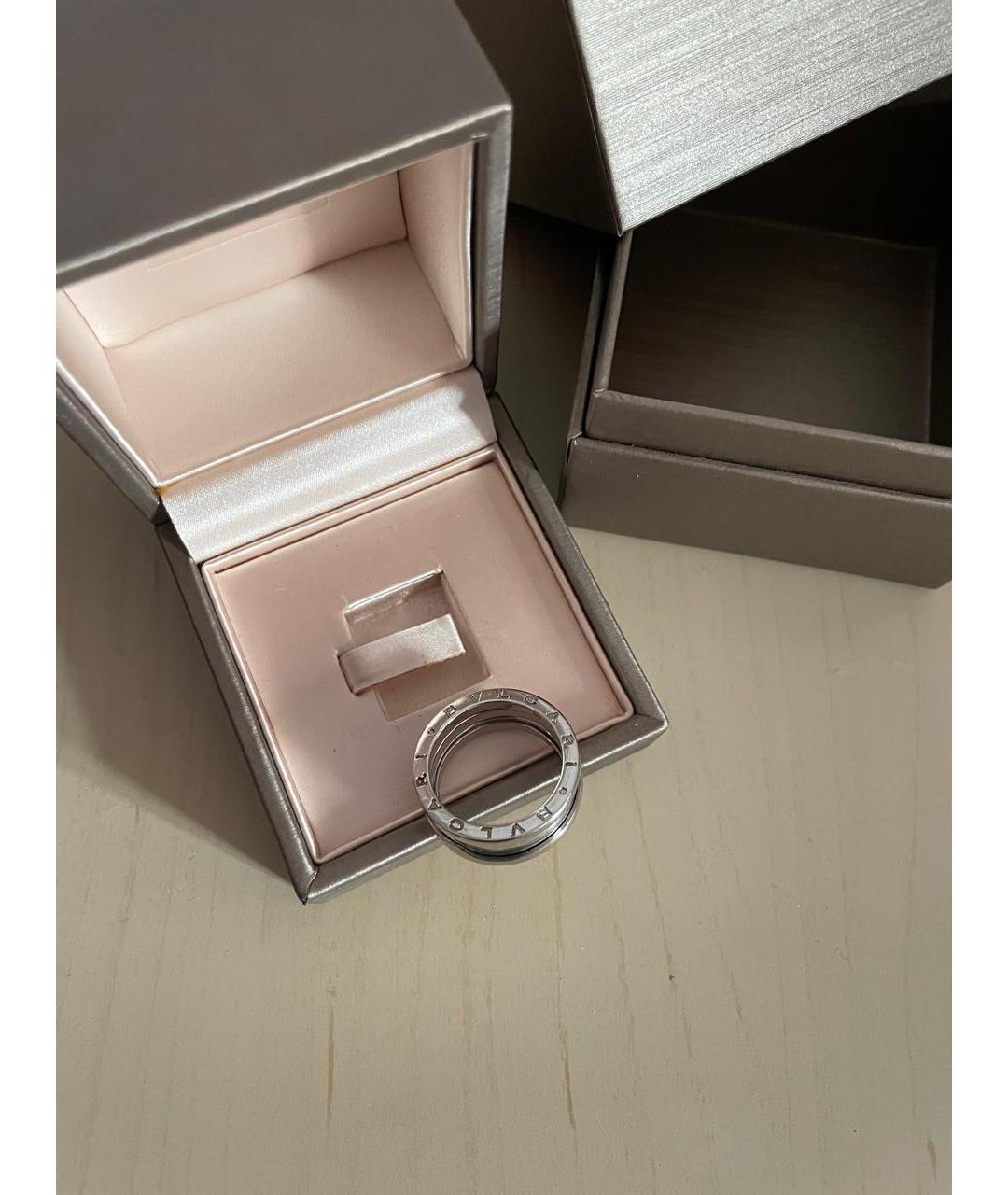 BVLGARI Кольцо из белого золота, фото 2