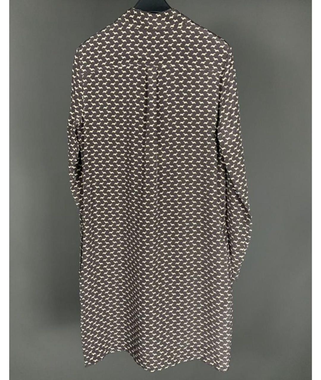 WEEKEND MAX MARA Черное шелковое повседневное платье, фото 2