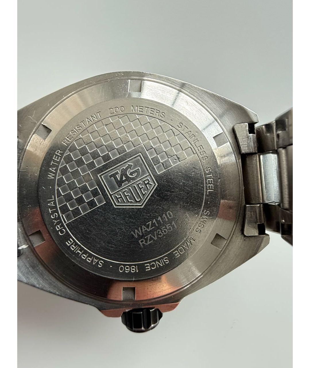 TAG HEUER Серебряные стальные часы, фото 3