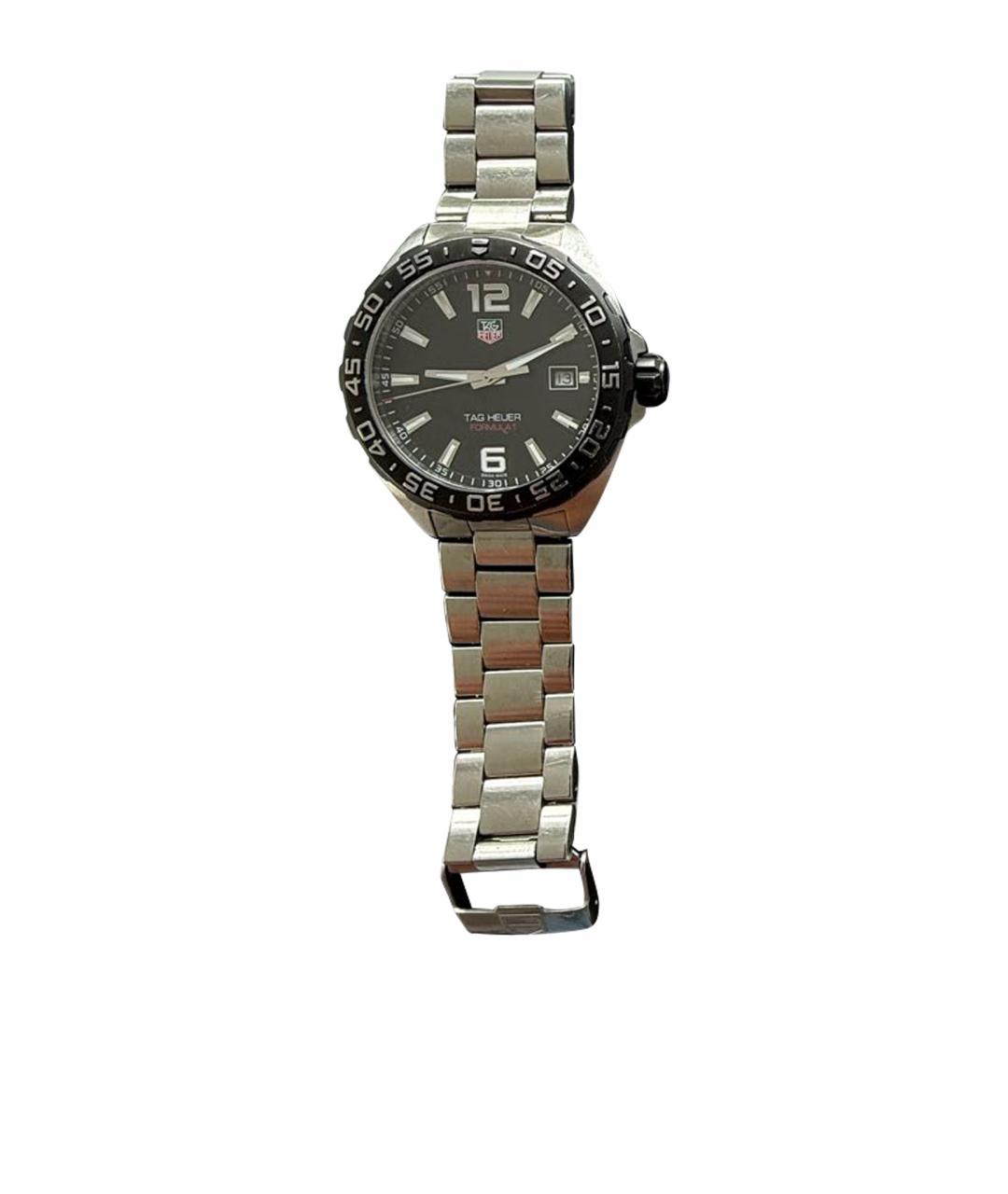 TAG HEUER Серебряные стальные часы, фото 1