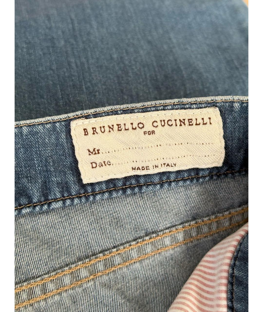 BRUNELLO CUCINELLI Хлопковые джинсы, фото 6