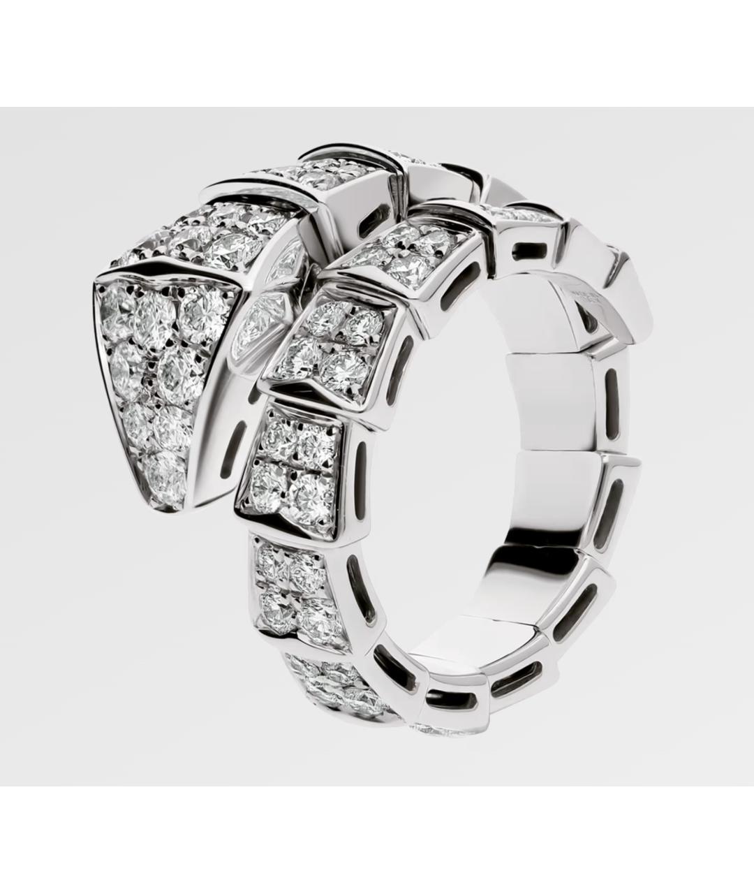 BVLGARI Кольцо из белого золота, фото 6