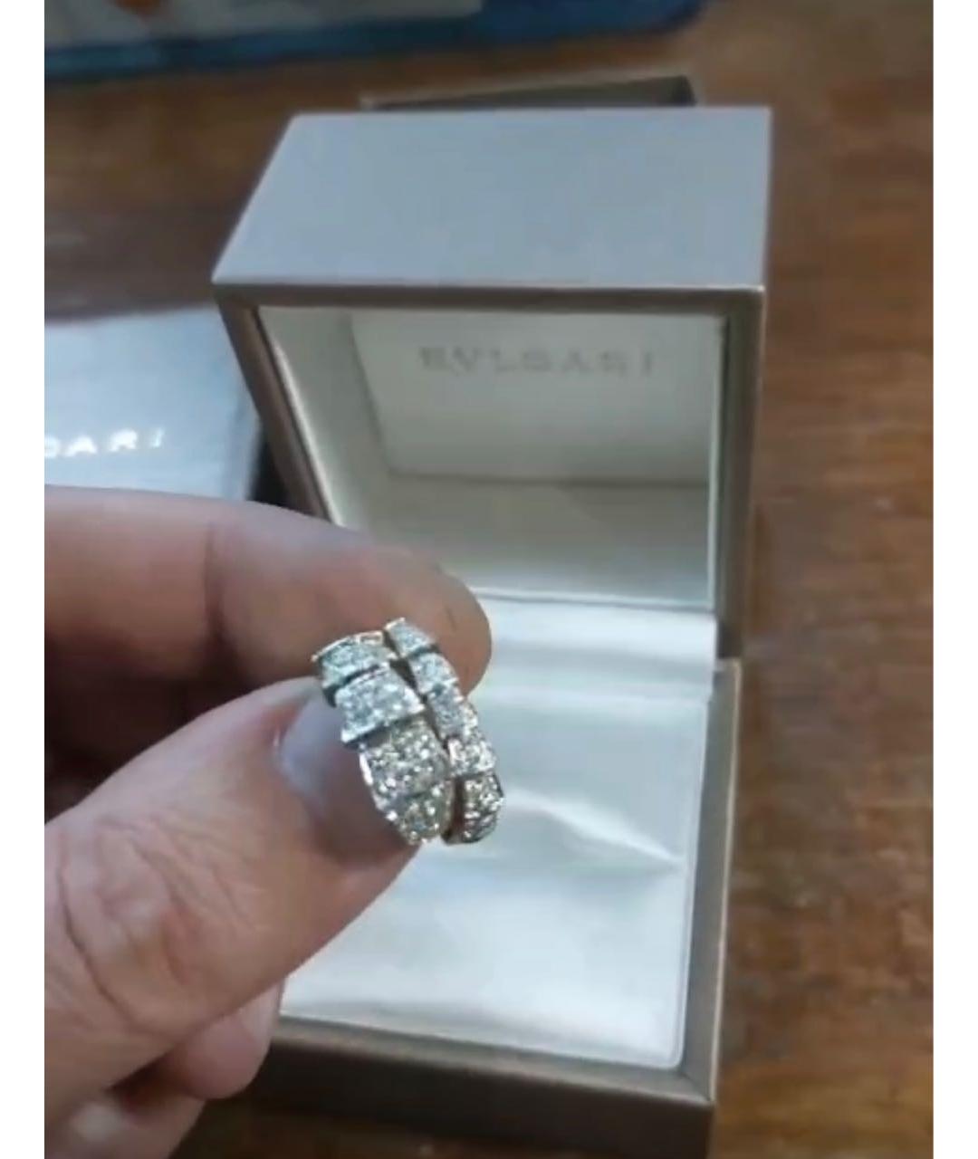 BVLGARI Кольцо из белого золота, фото 5
