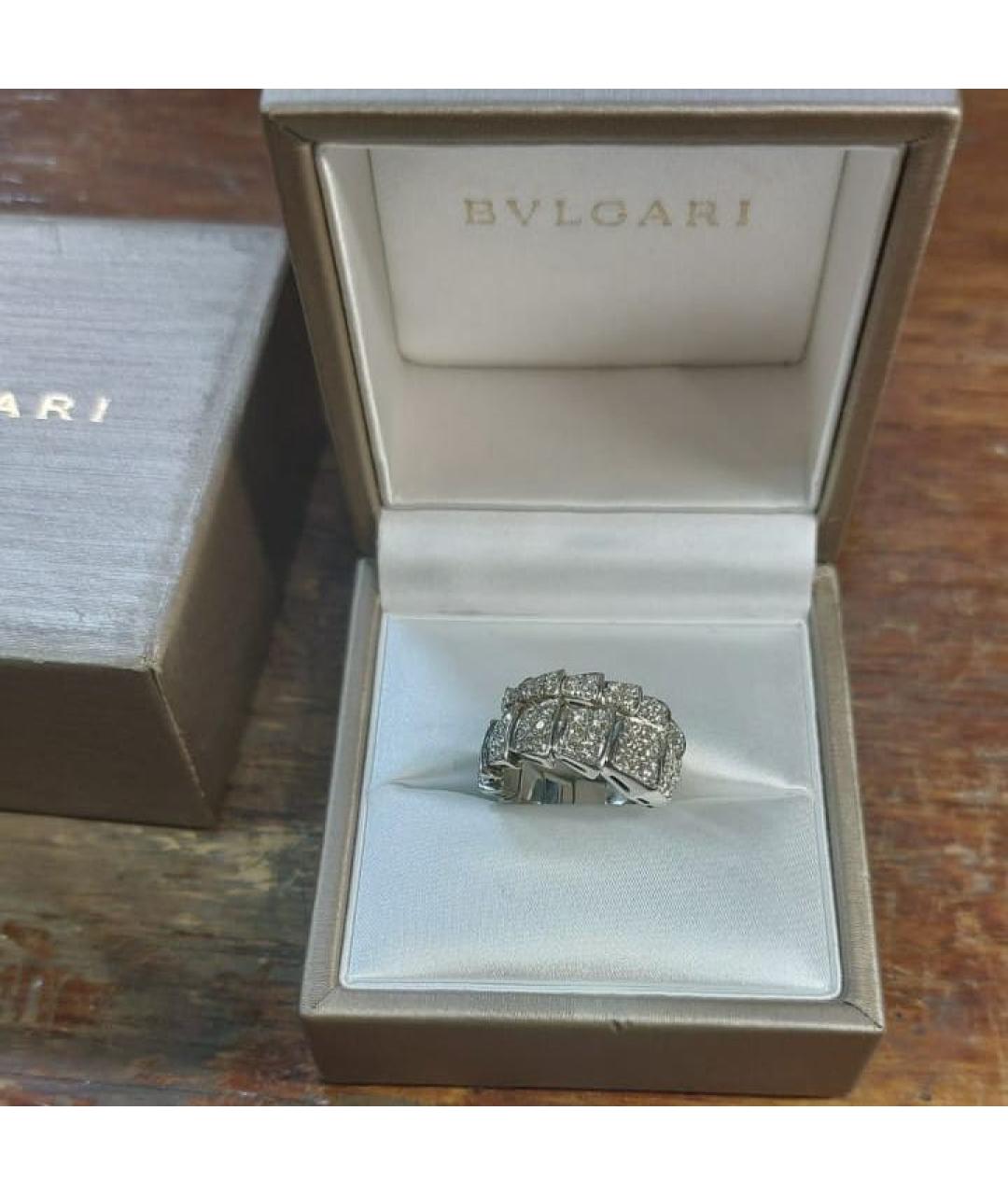 BVLGARI Кольцо из белого золота, фото 2
