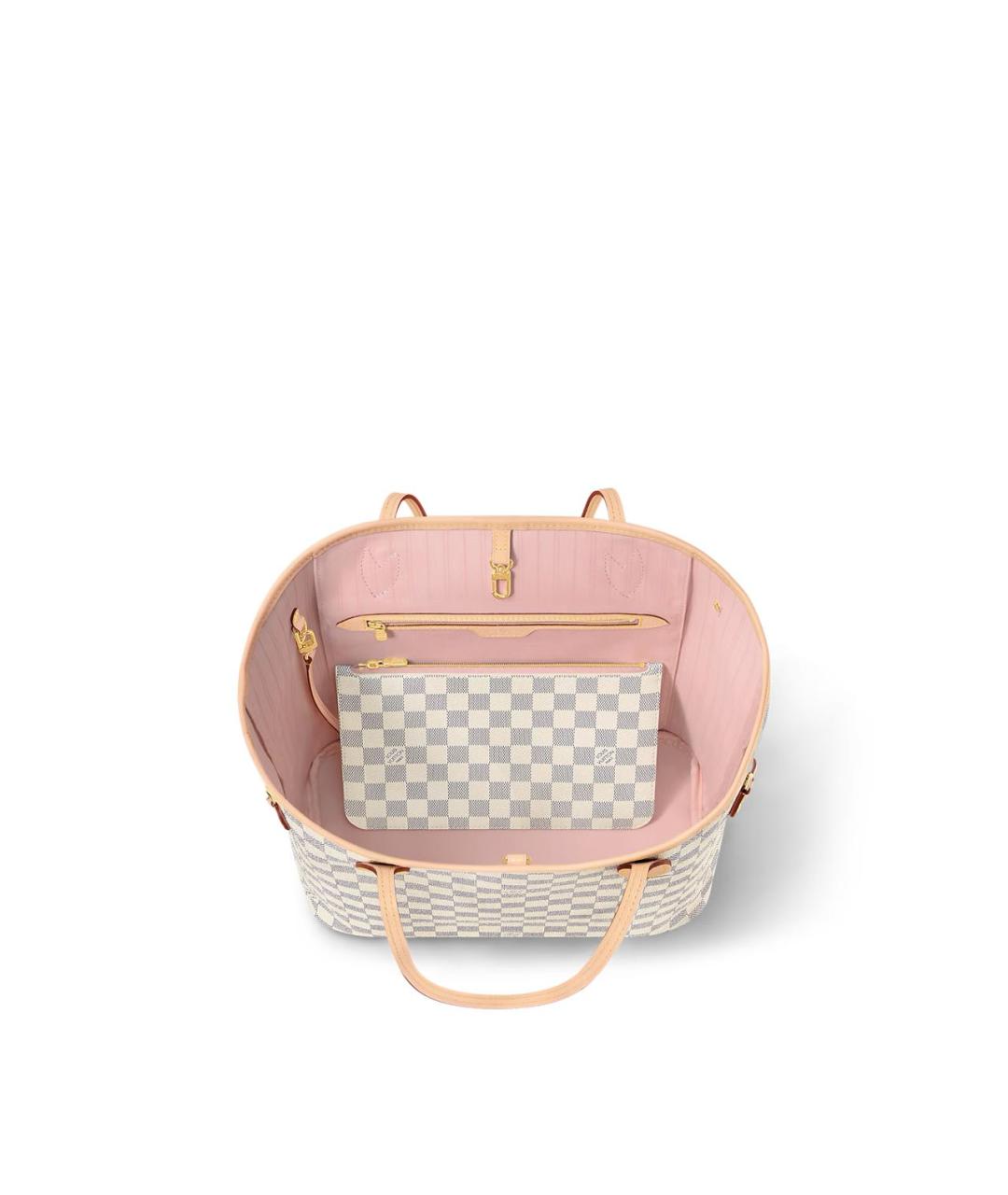 LOUIS VUITTON Белая сумка тоут, фото 5