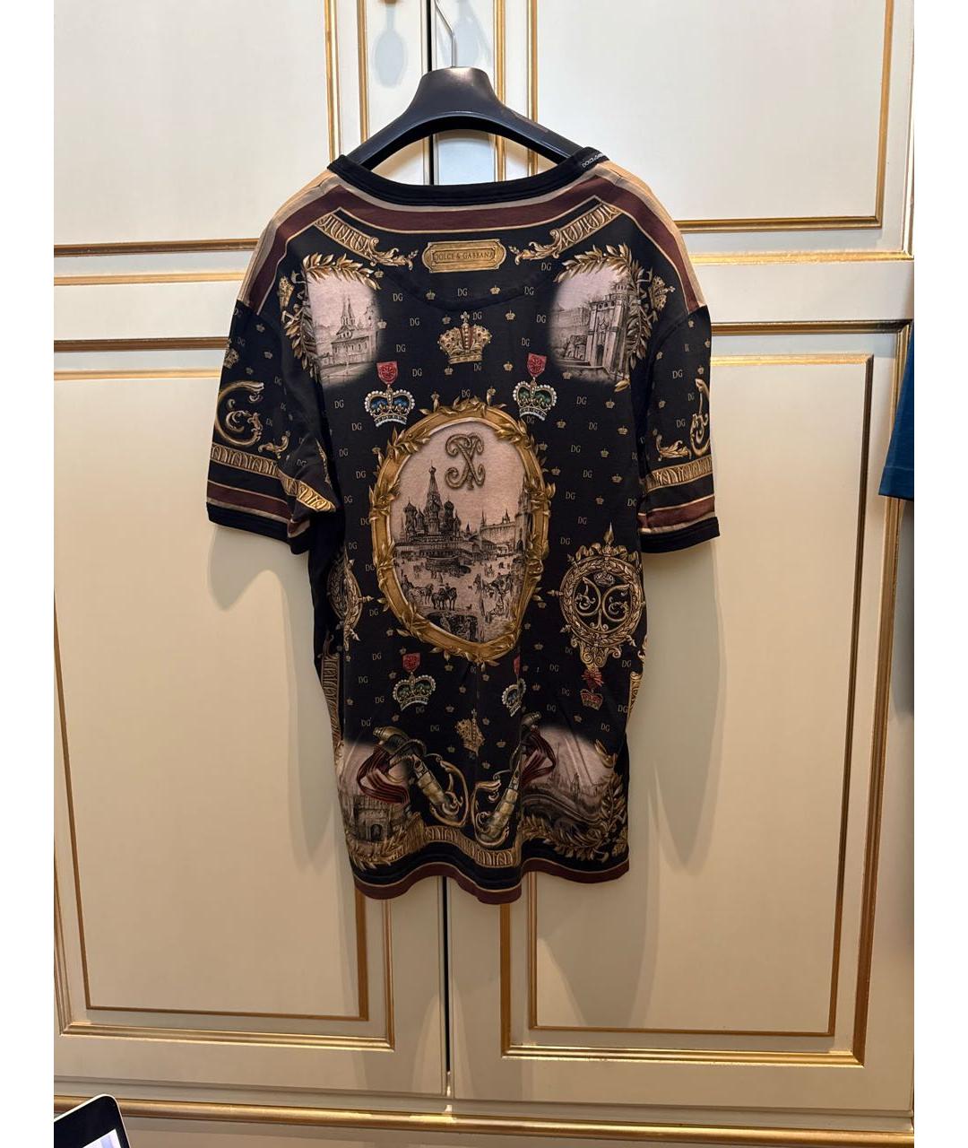 DOLCE&GABBANA Мульти футболка, фото 2