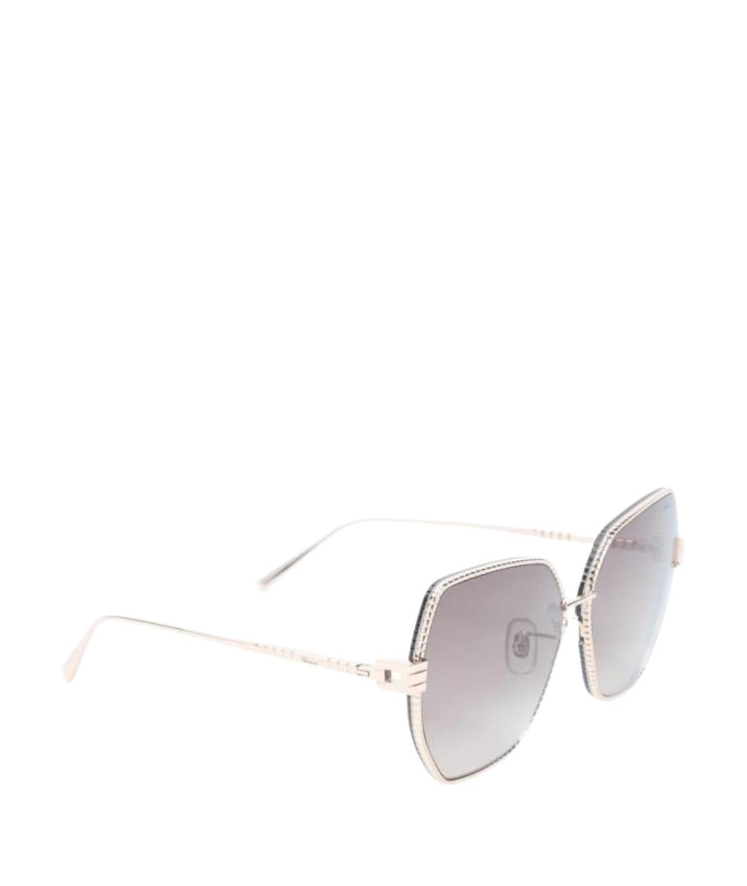 CHOPARD Серебряные металлические солнцезащитные очки, фото 1