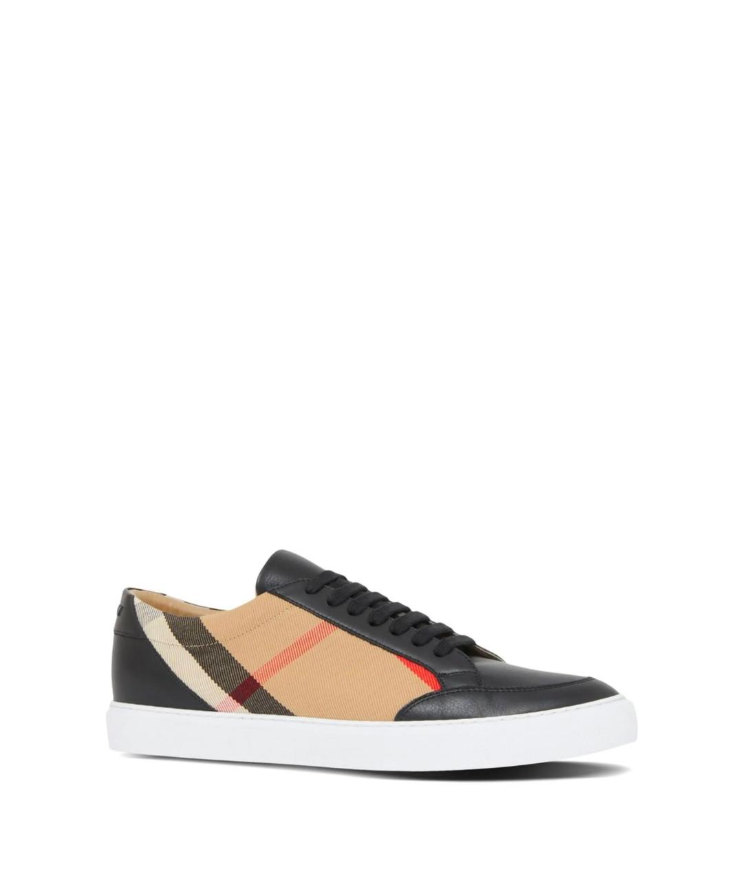 BURBERRY Кожаные кеды, фото 2