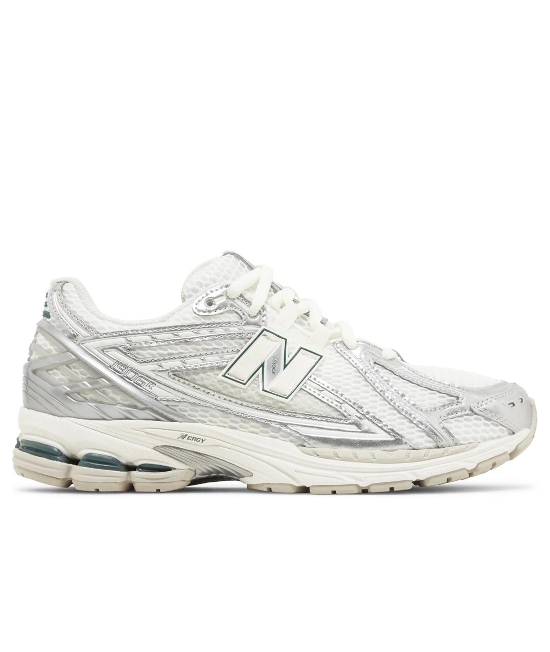 NEW BALANCE Белые текстильные кроссовки, фото 1