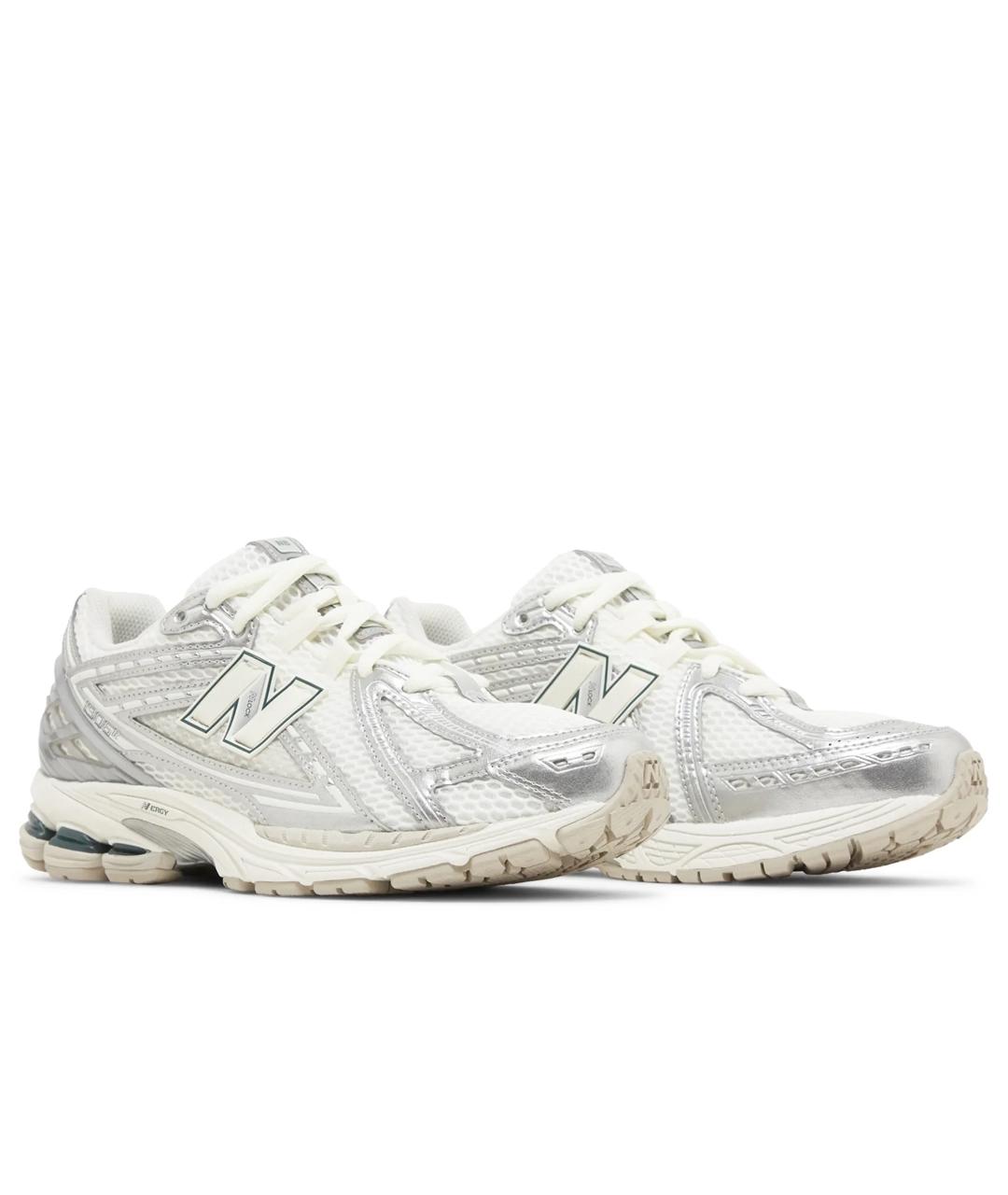 NEW BALANCE Белые текстильные кроссовки, фото 2