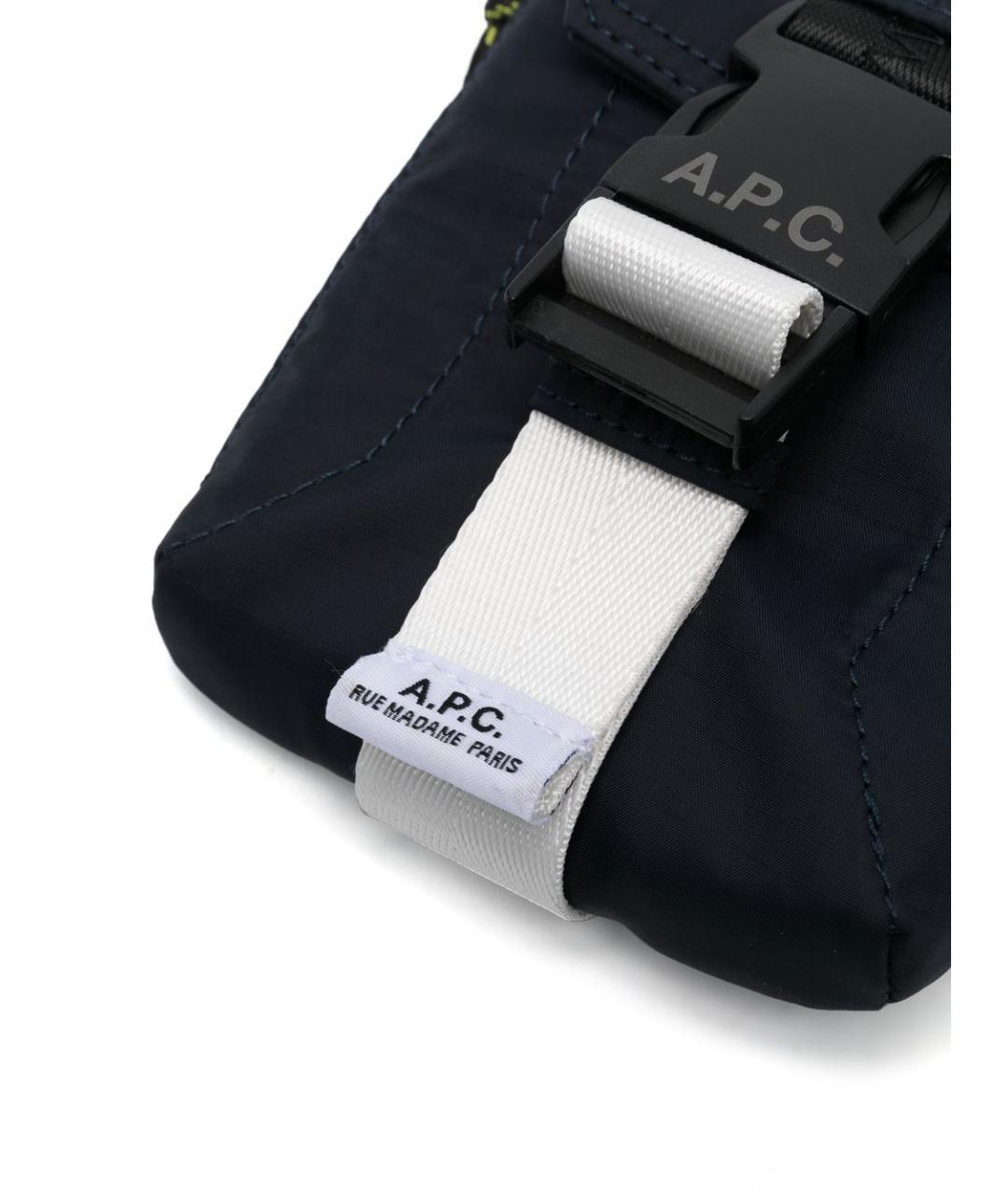 A.P.C. Черная сумка на плечо, фото 3