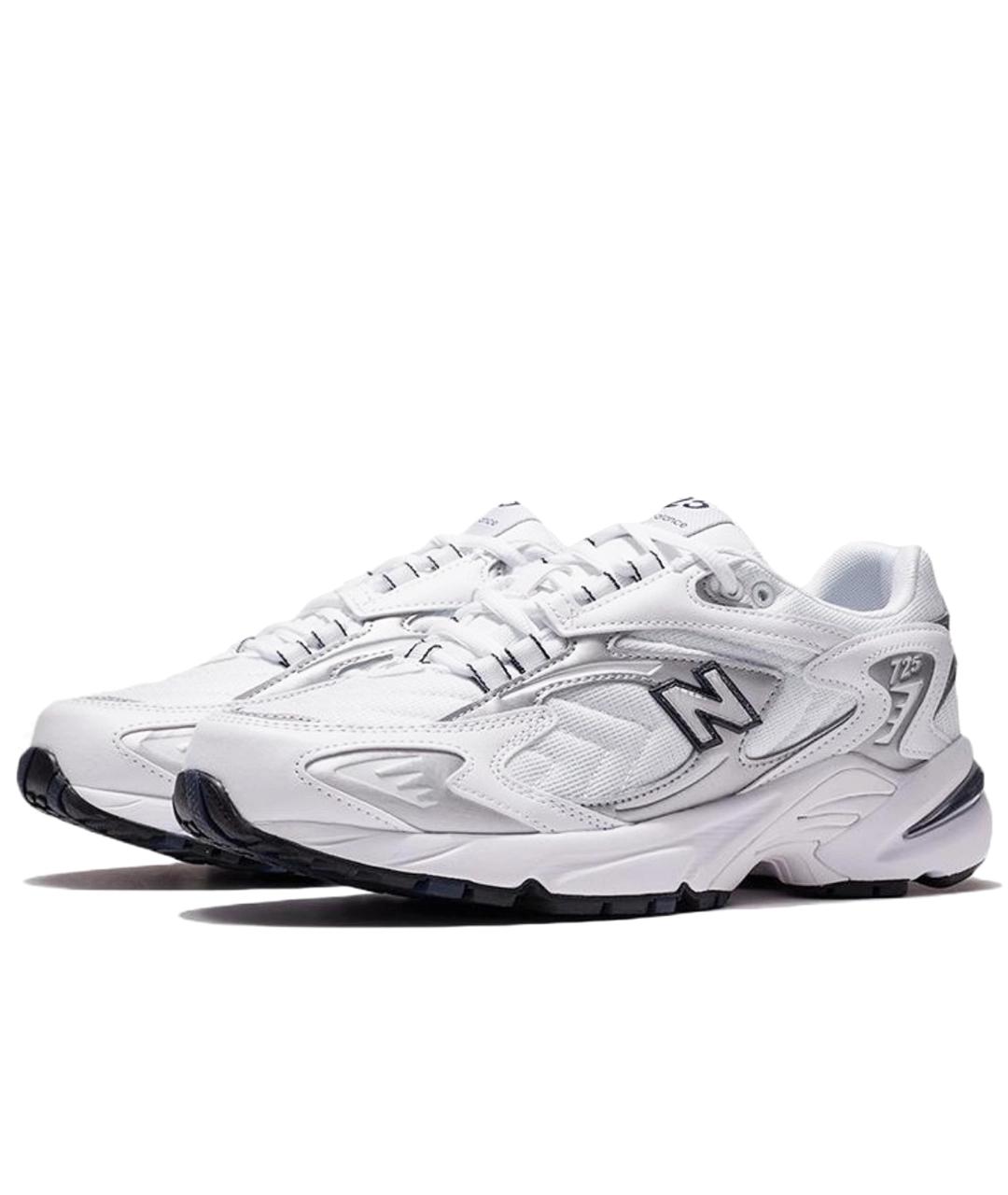 NEW BALANCE Белые текстильные кроссовки, фото 2