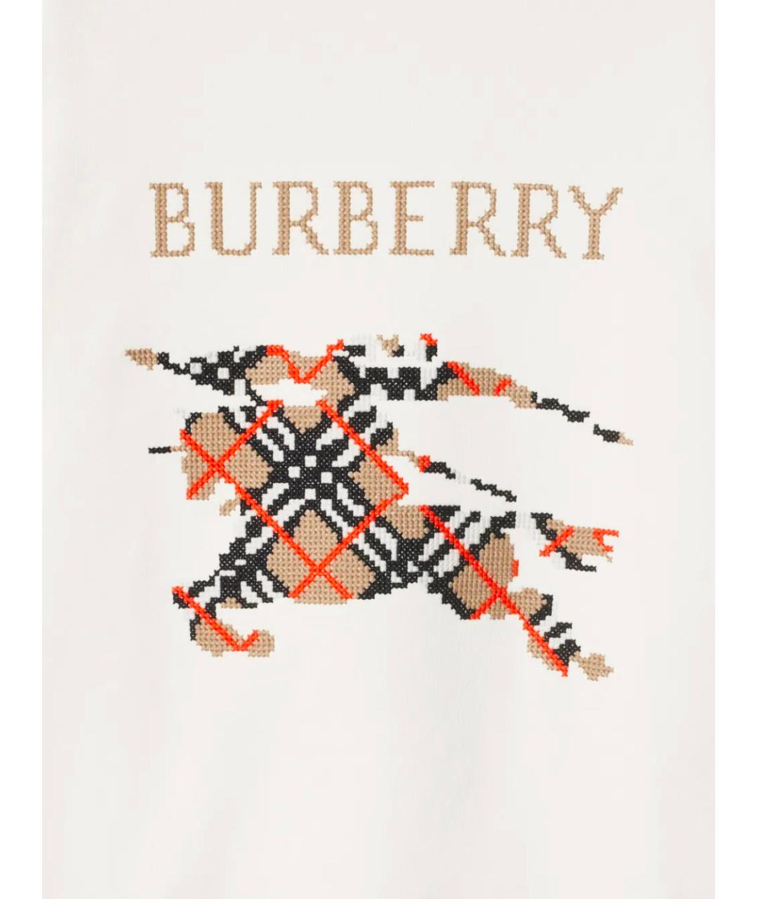 BURBERRY Белый джемпер / свитер, фото 5