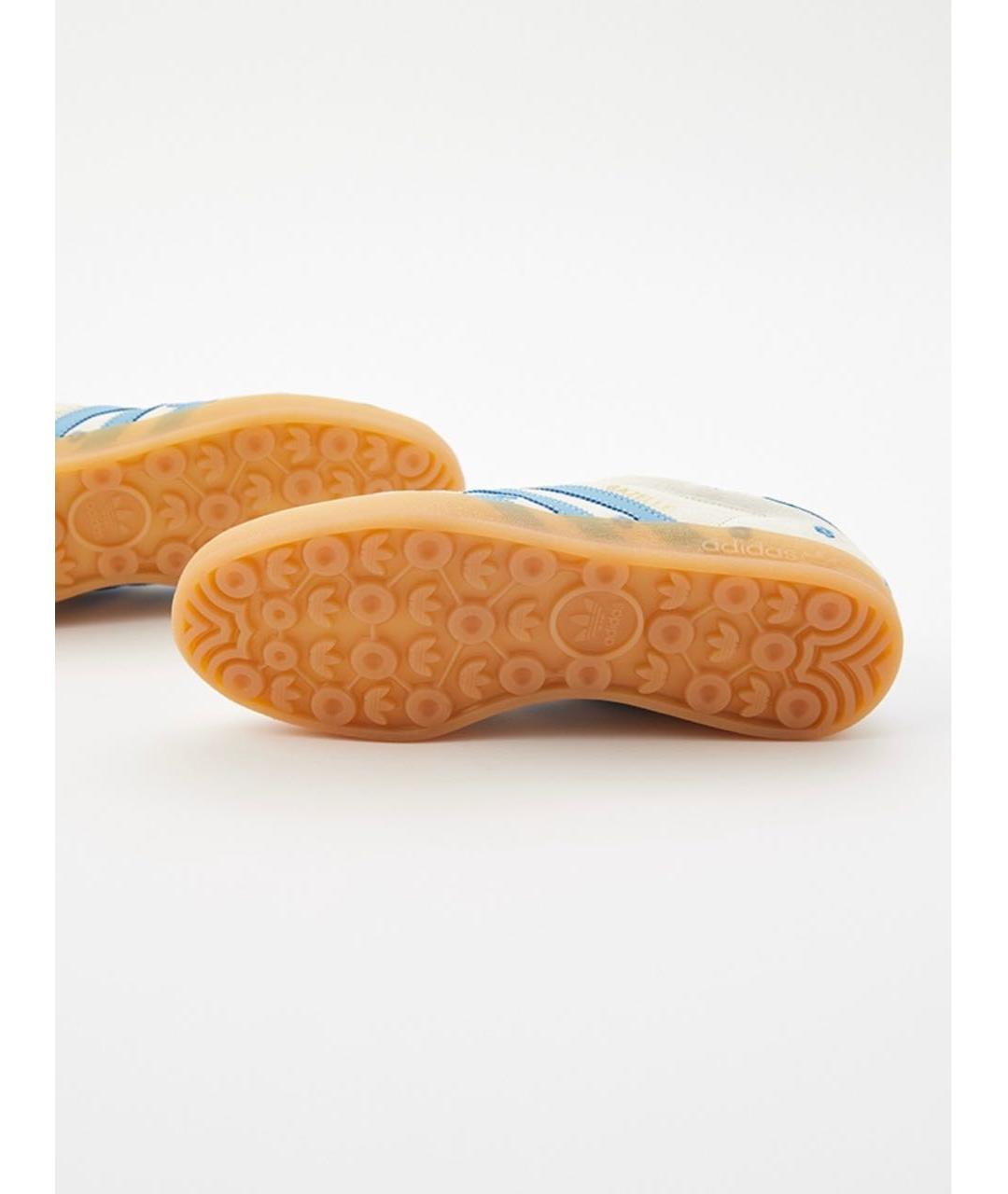 ADIDAS Белые кожаные кеды, фото 5