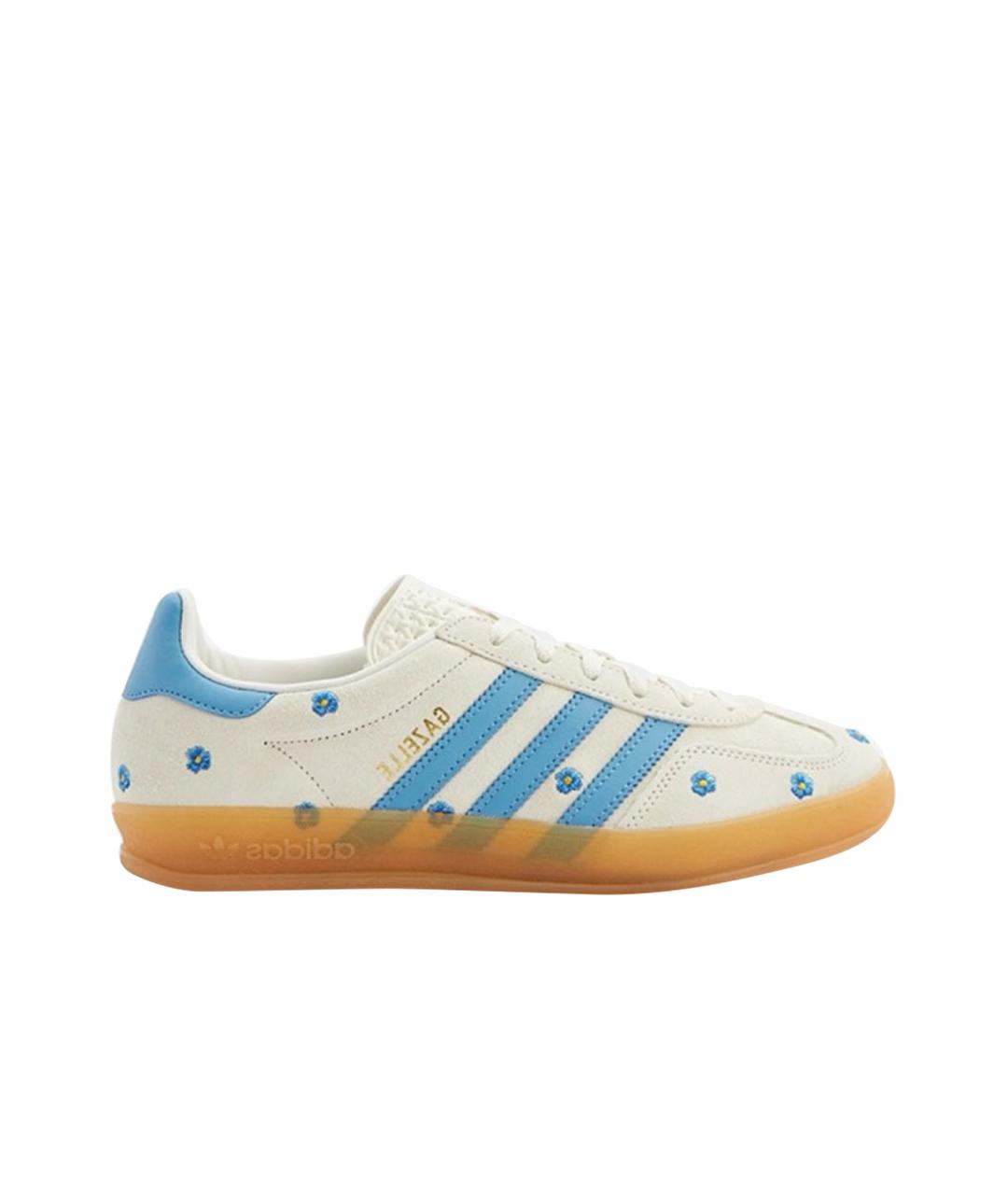 ADIDAS Белые кожаные кеды, фото 8