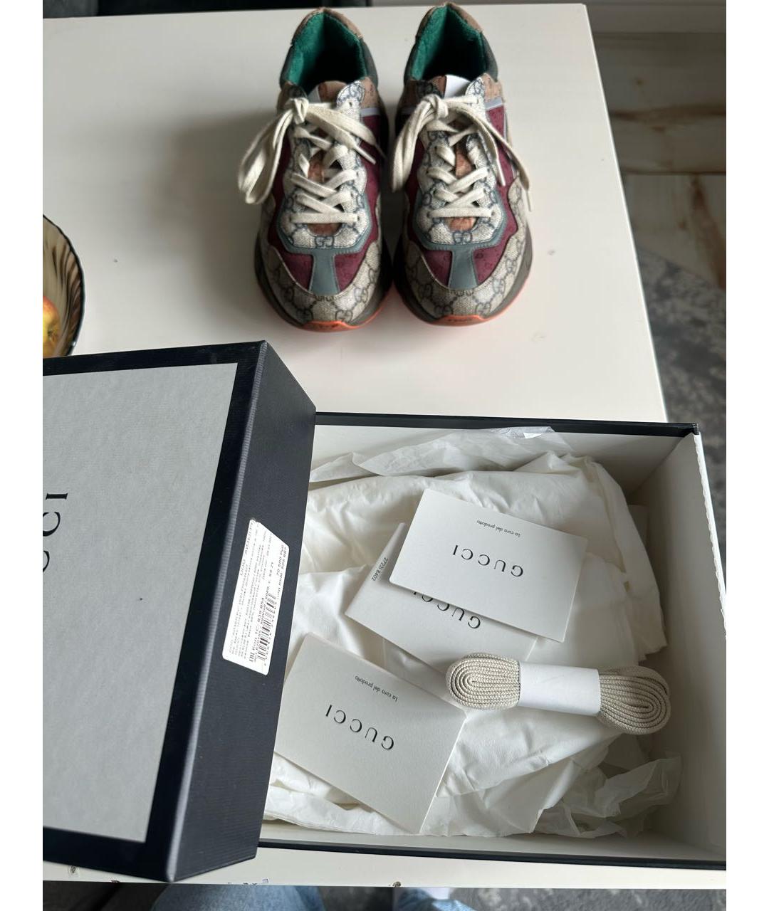 GUCCI Мульти кроссовки, фото 4