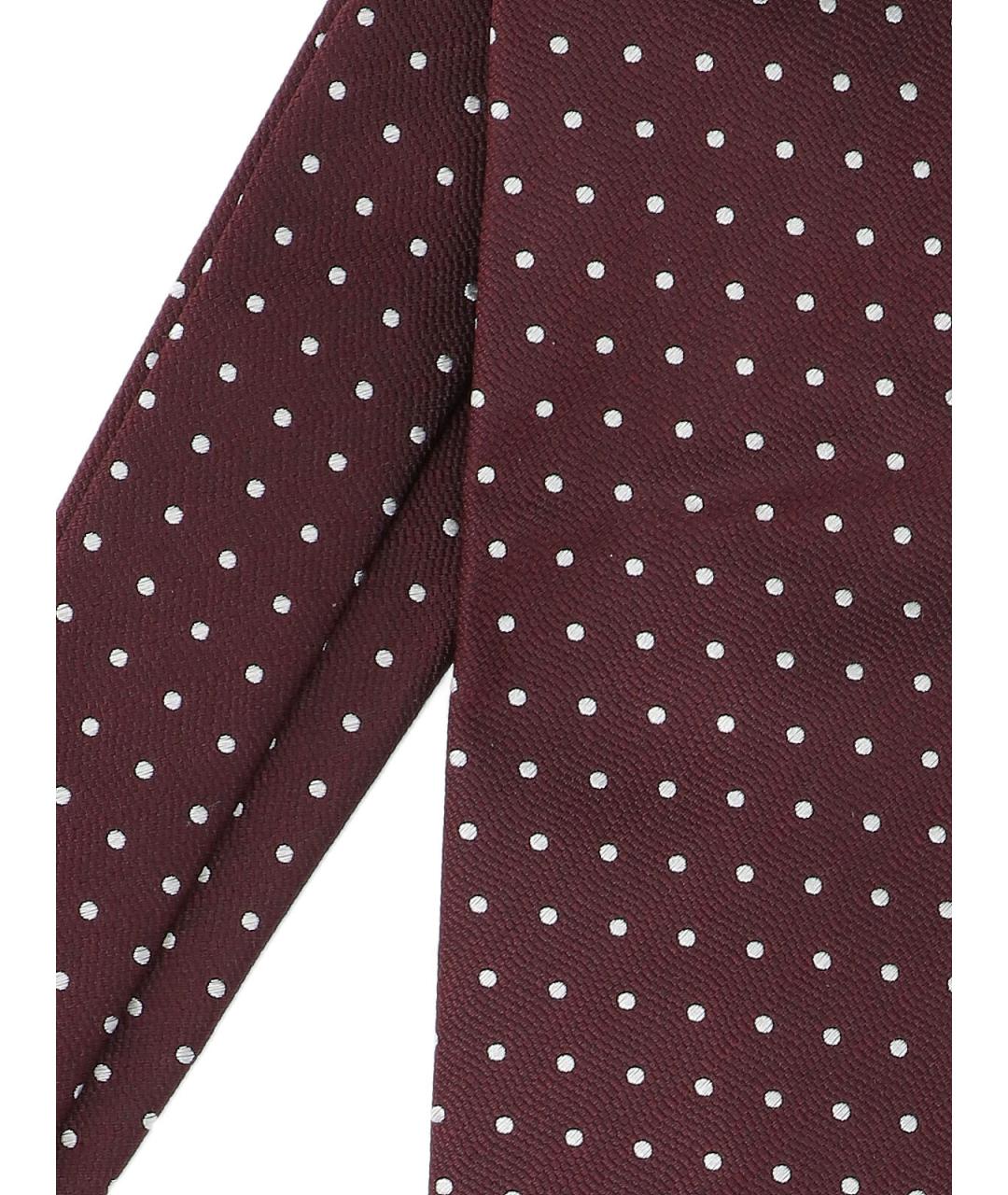 TOM FORD Бордовый шелковый галстук, фото 2