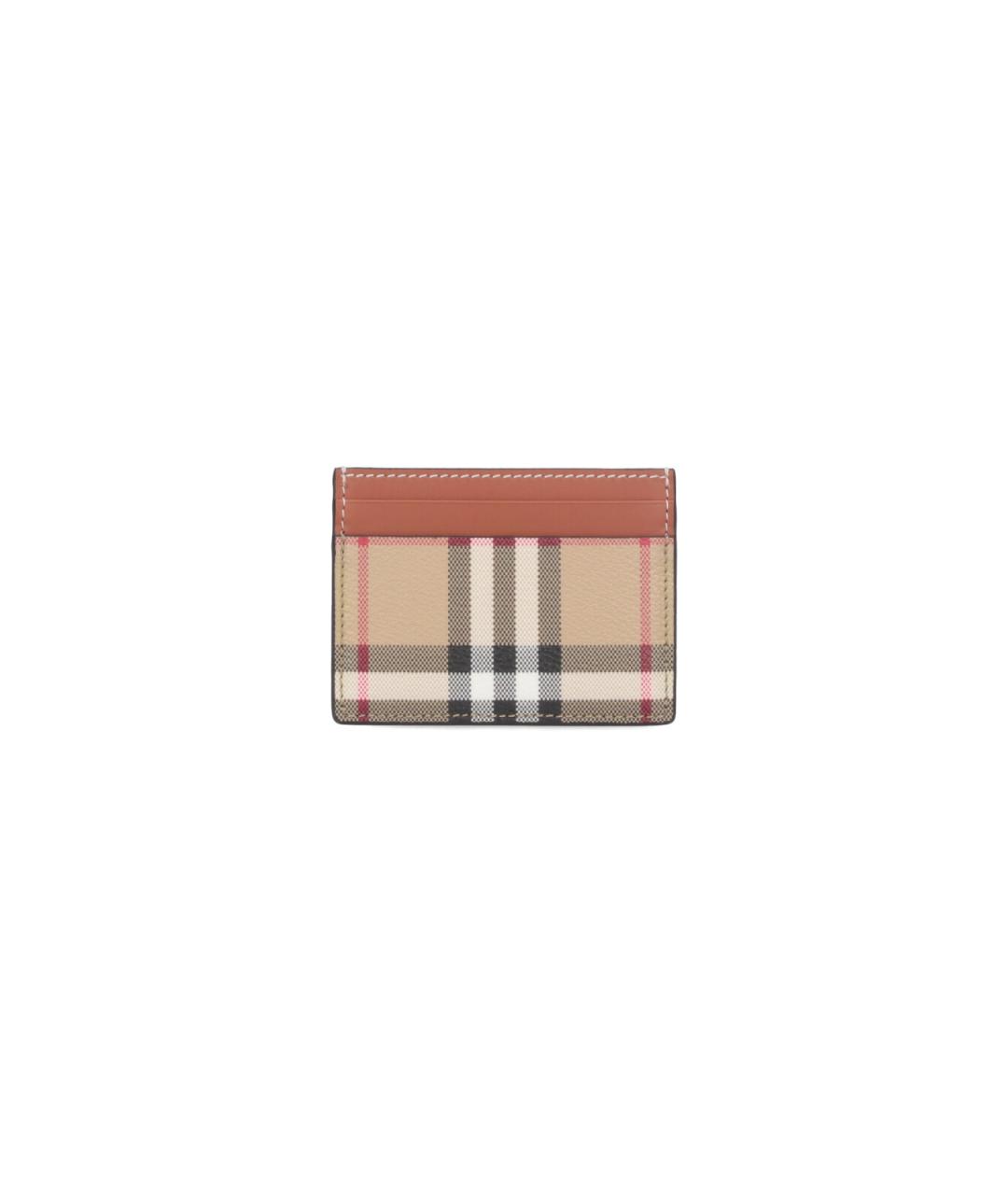 BURBERRY Бежевый кардхолдер, фото 1