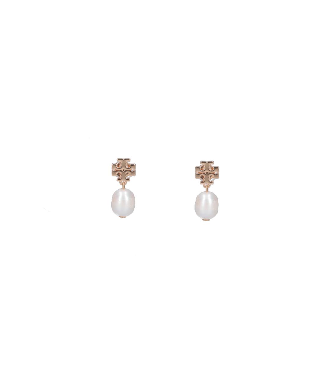 TORY BURCH Белые серьги, фото 3