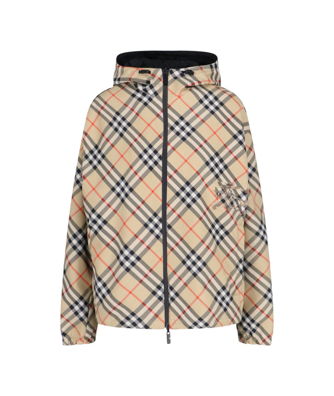BURBERRY Мульти полиэстеровая куртка, фото 1