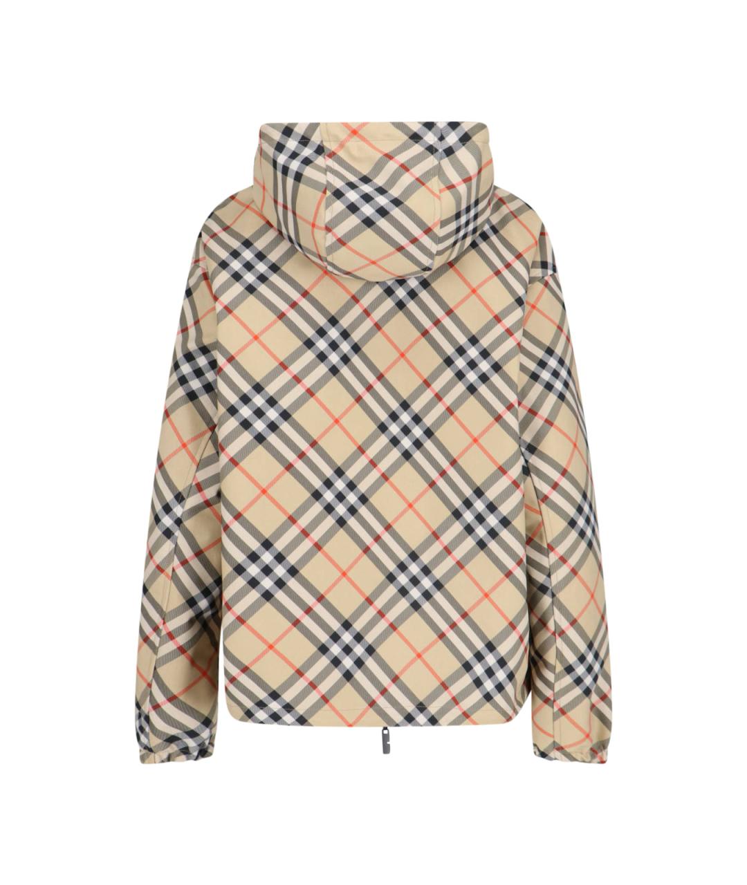 BURBERRY Мульти полиэстеровая куртка, фото 2