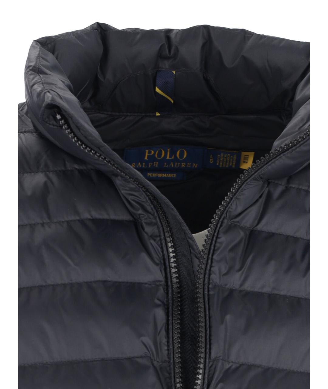 POLO RALPH LAUREN Темно-синяя полиамидовая куртка, фото 5