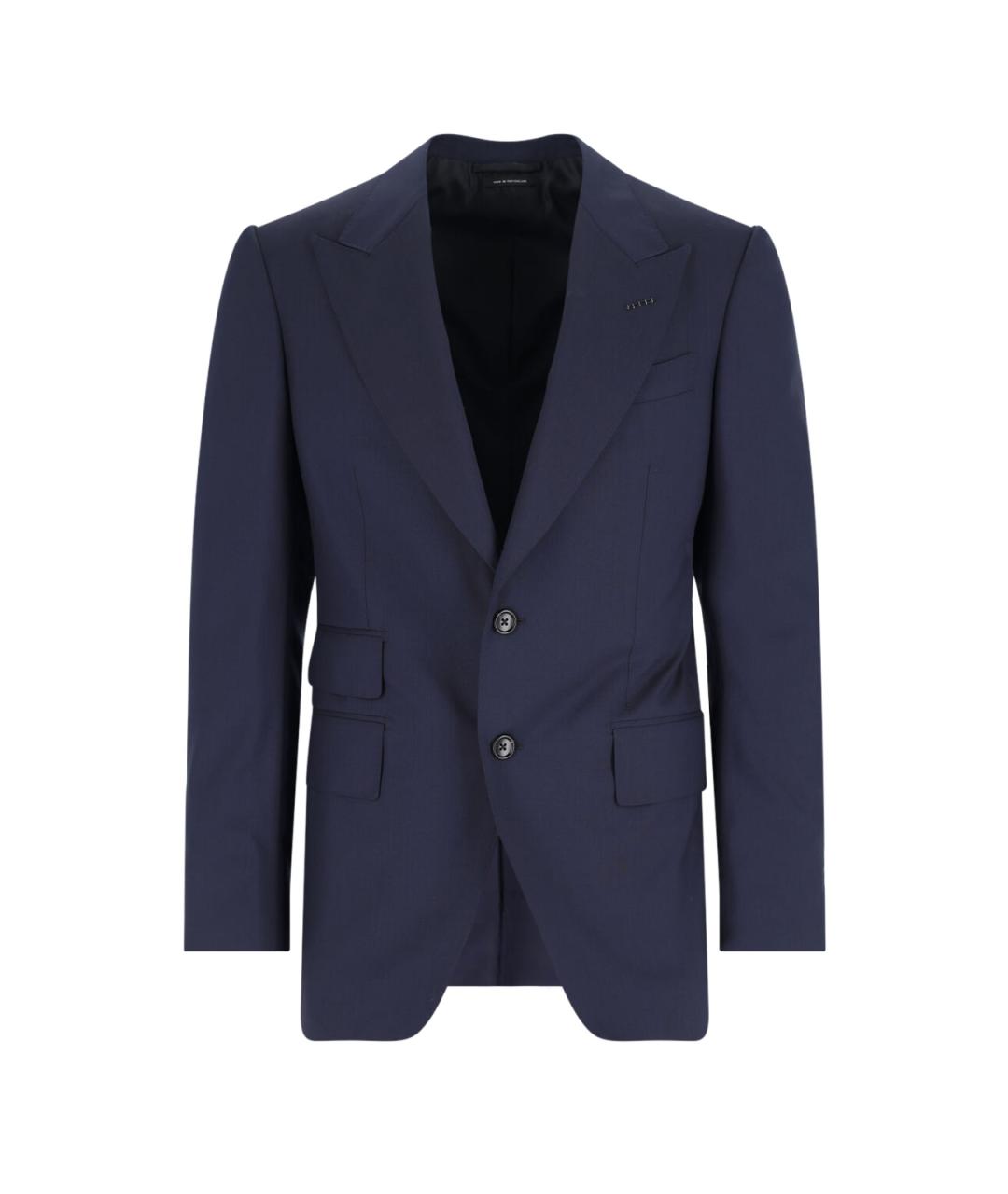 TOM FORD Синий классический костюм, фото 4