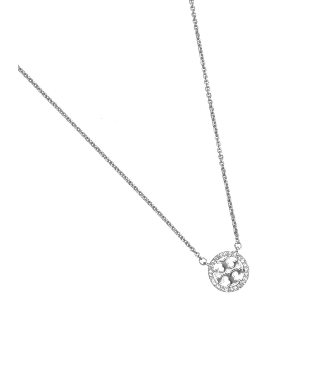 TORY BURCH Серебряная металлическая цепочка, фото 2
