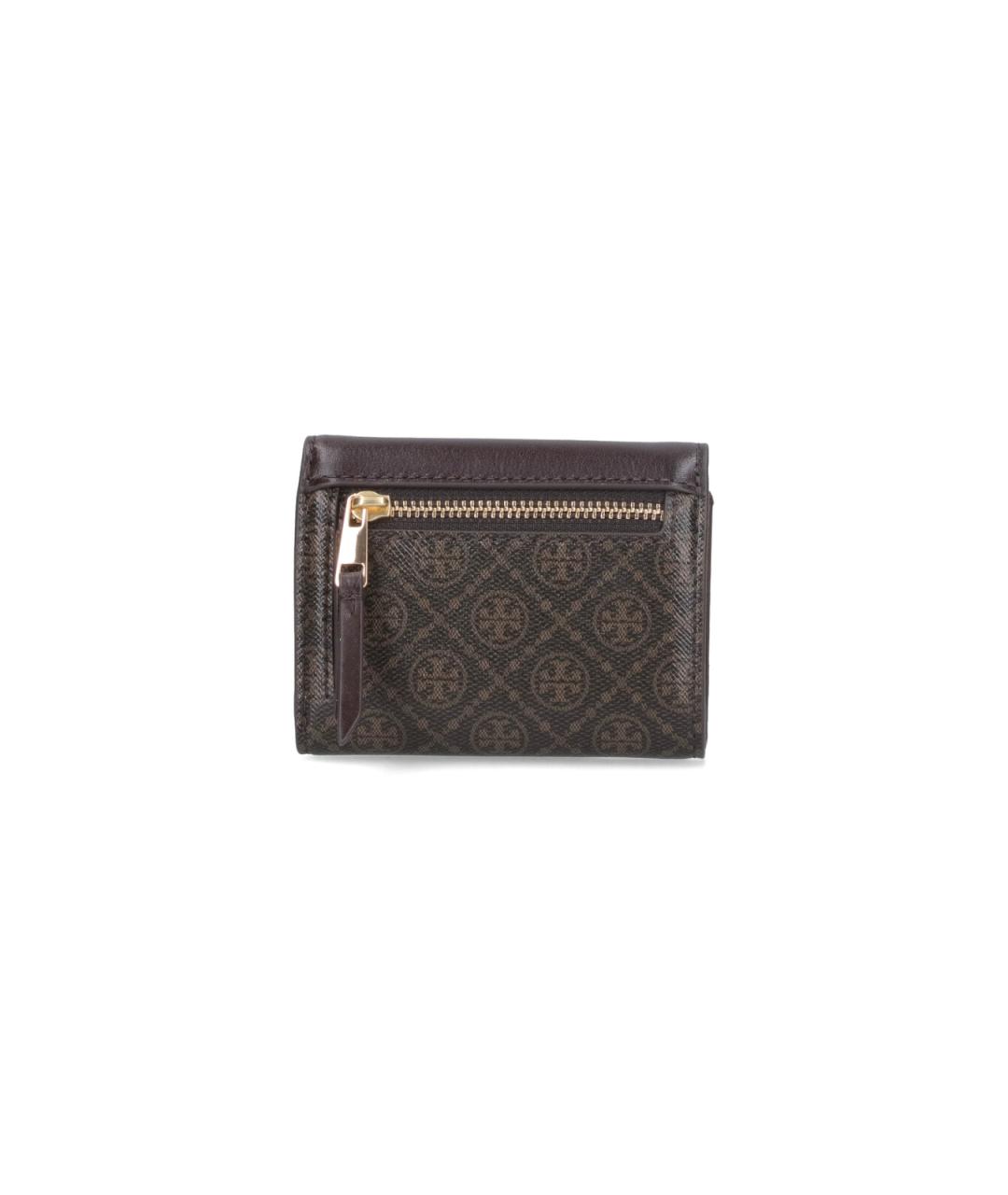 TORY BURCH Коричневый кошелек, фото 3