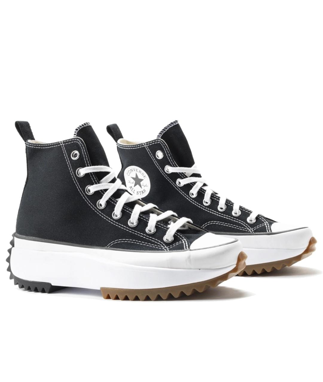 CONVERSE Черные текстильные кеды, фото 2