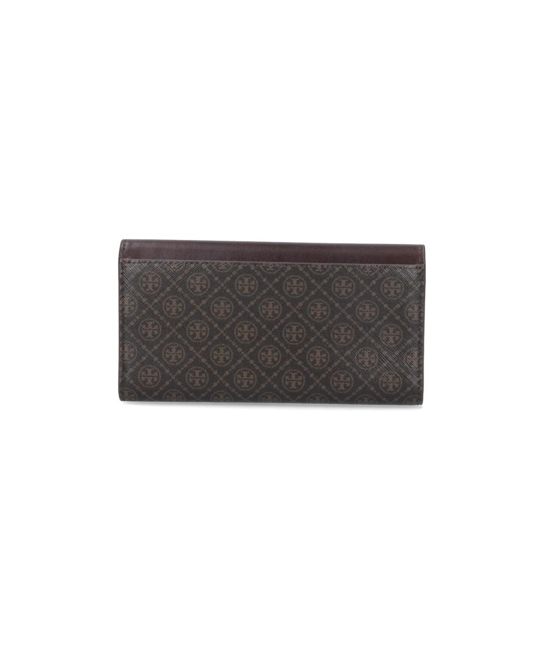 TORY BURCH Коричневый кошелек, фото 4