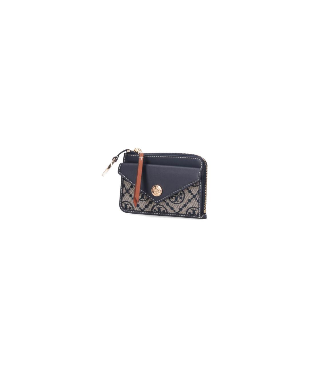 TORY BURCH Синий кошелек, фото 2
