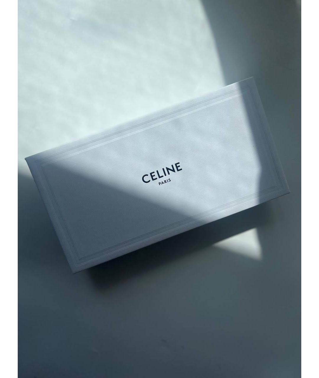 CELINE Металлические солнцезащитные очки, фото 4