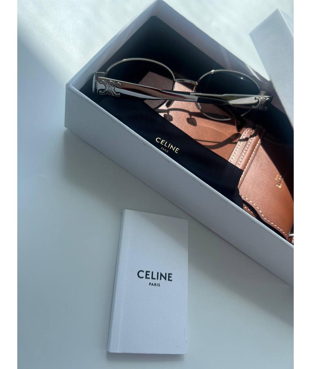 CELINE Металлические солнцезащитные очки, фото 2