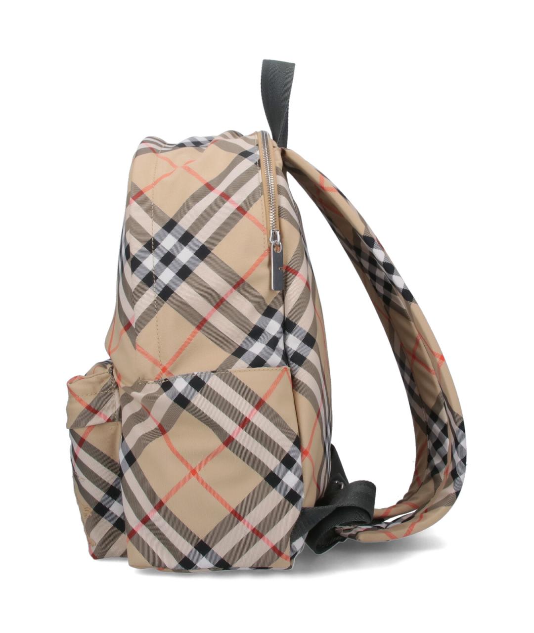 BURBERRY Бежевый тканевый рюкзак, фото 5