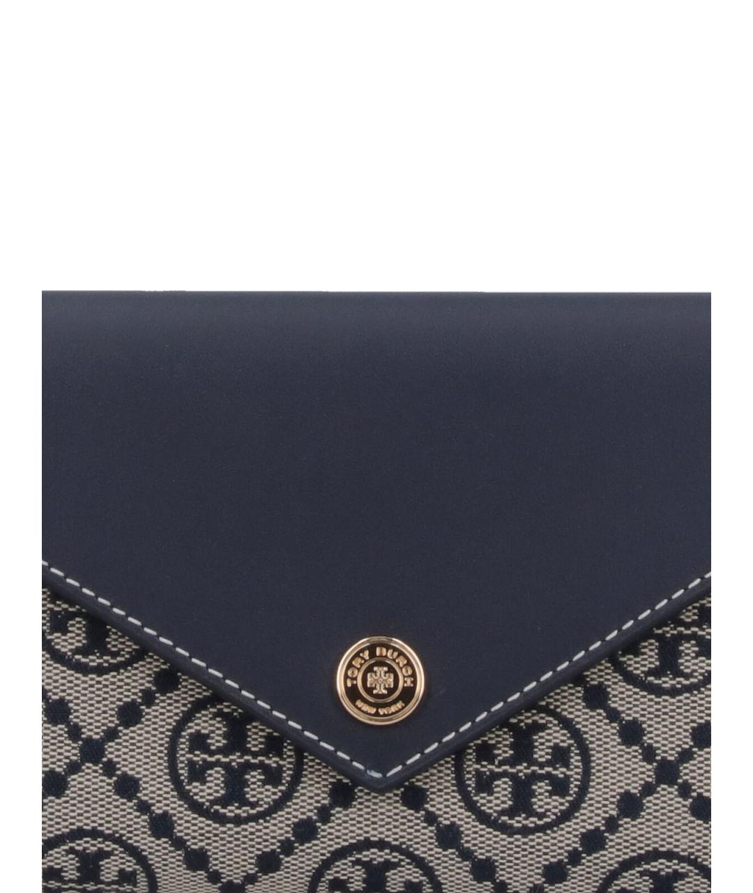 TORY BURCH Синий кошелек, фото 5