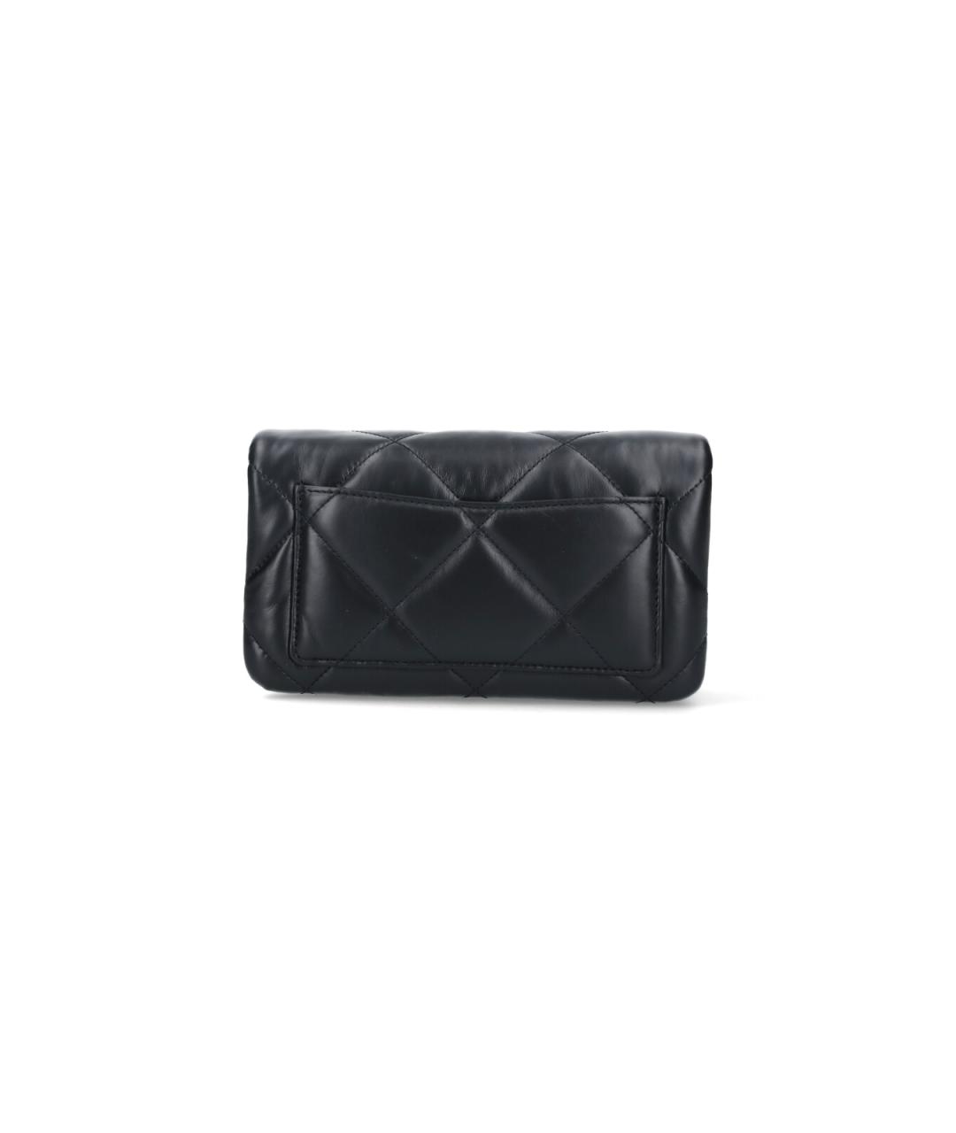 TORY BURCH Черный кожаный кошелек, фото 3