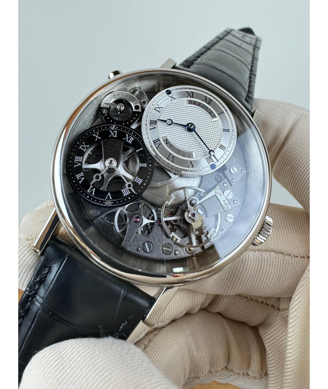 Breguet Черные часы из белого золота, фото 3