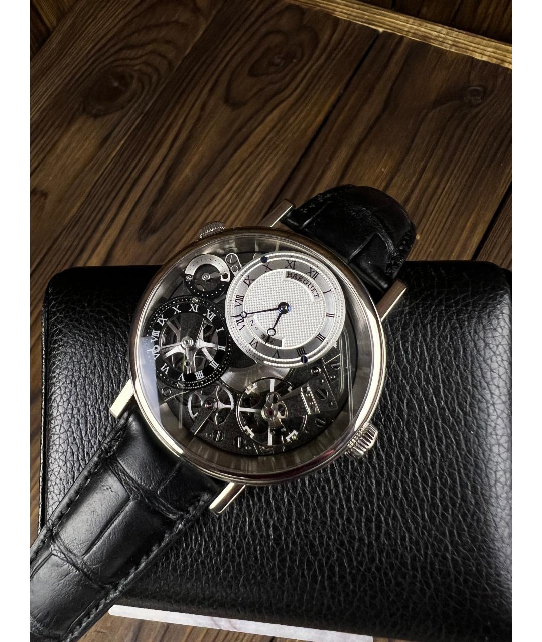 Breguet Черные часы из белого золота, фото 3