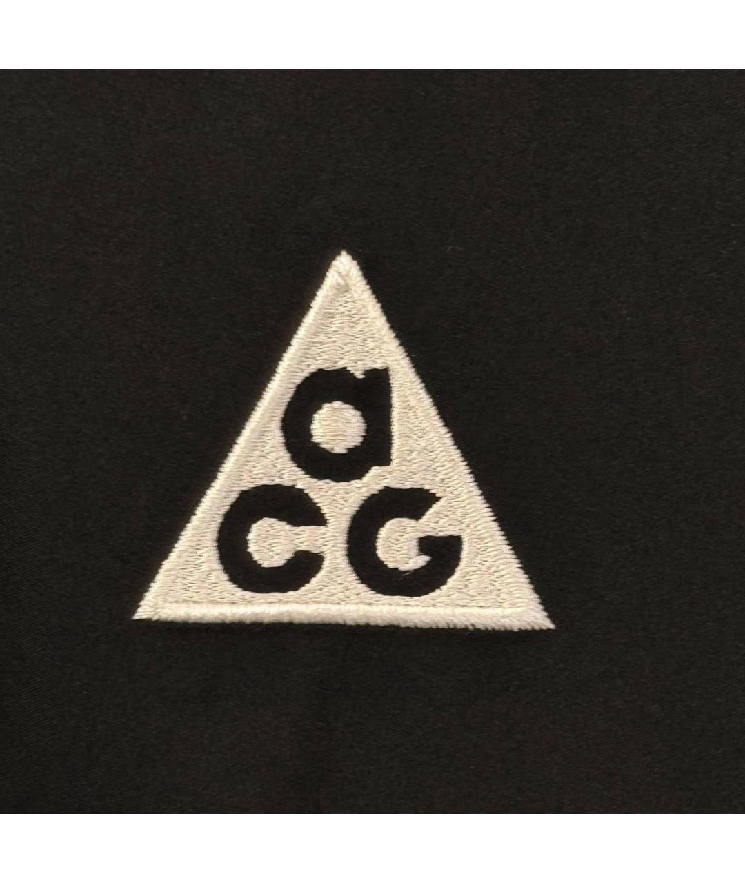 NIKE ACG Черная полиэстеровая куртка, фото 4