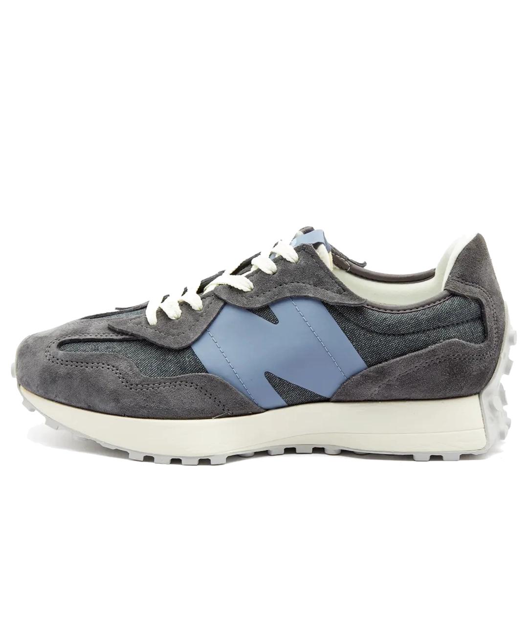 NEW BALANCE Серые текстильные кроссовки, фото 3