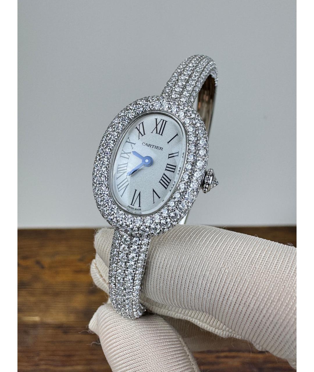 CARTIER Часы из белого золота, фото 2