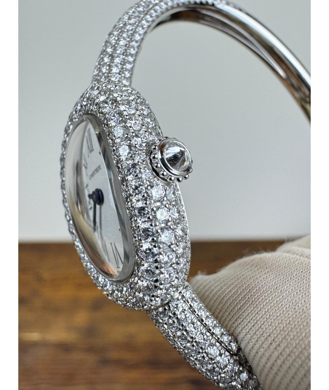 CARTIER Часы из белого золота, фото 4
