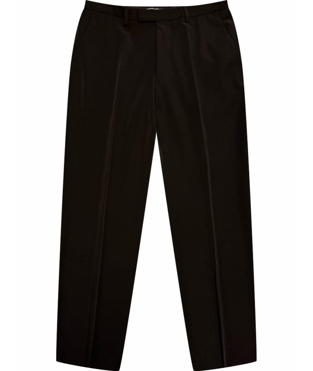 HUGO BOSS Черные вискозные классические брюки, фото 1